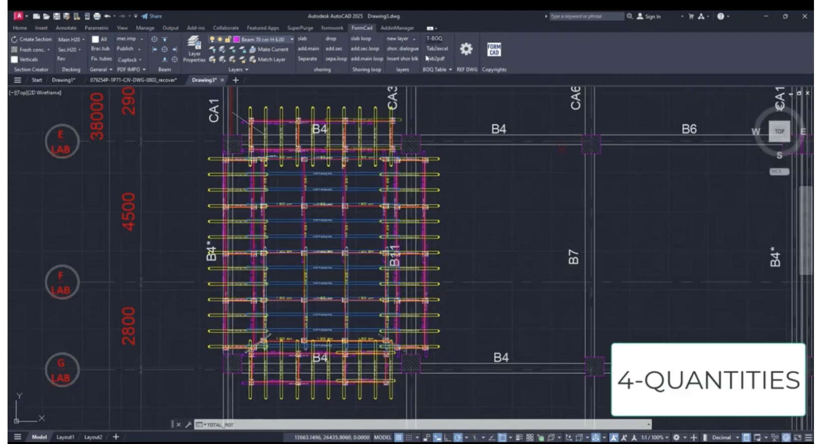 Making the shoring layers